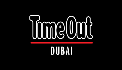 logo with Time Out DUBAI and a red line