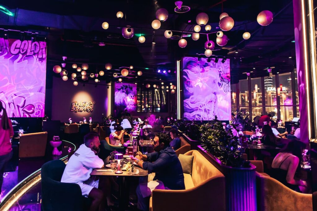 restaurant dinner lounge in dubai