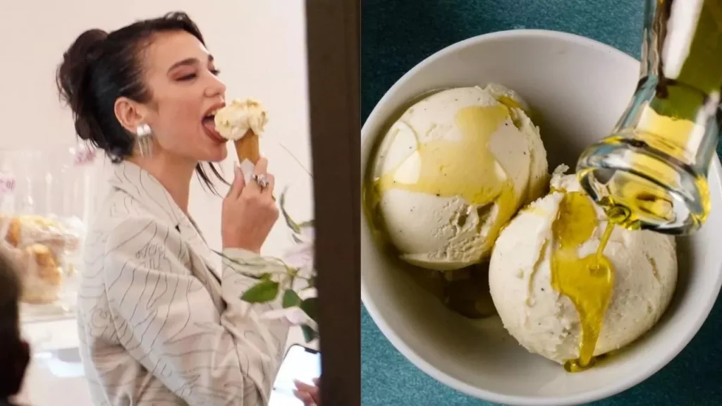 vanilla ice cream dessert in dubai