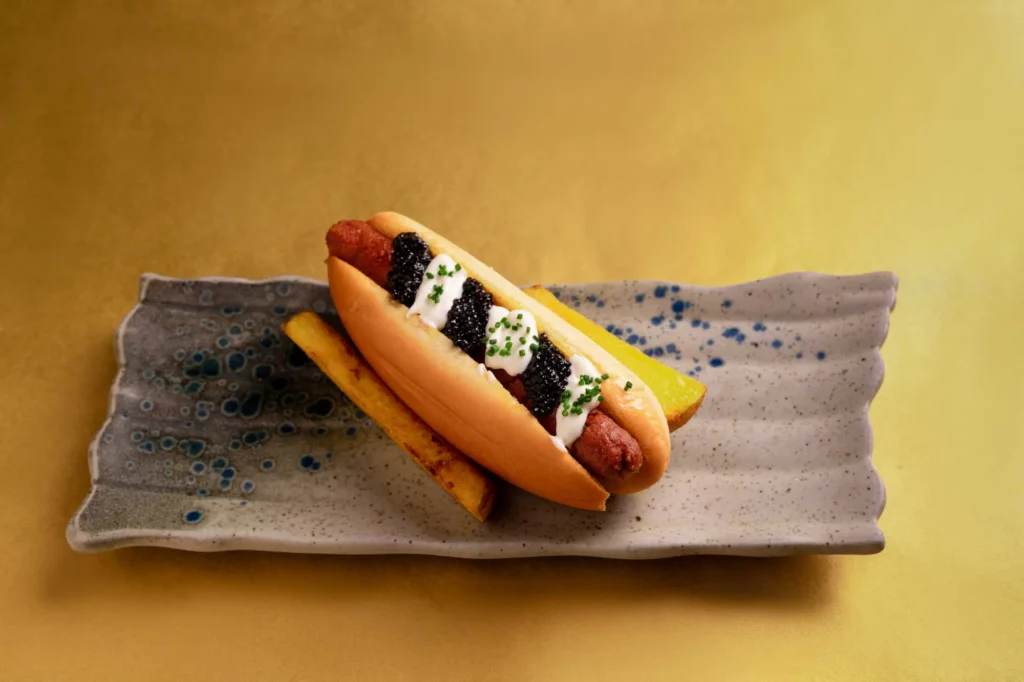hot dog burger