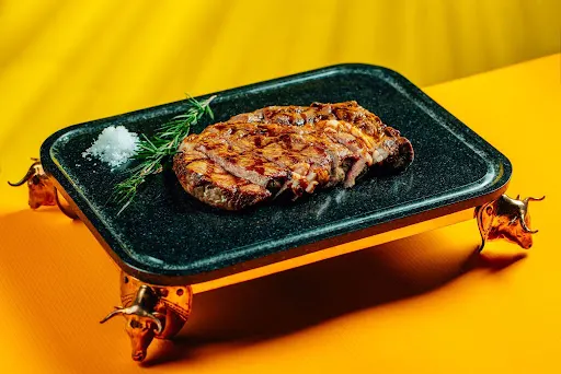 Grilled steak served at Trove, one of the best restaurants in Dubai Mall