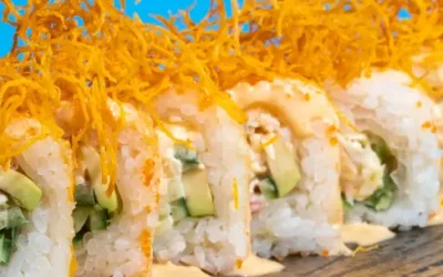A type of sushi served at Trove restaurant